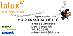 Bureau d'assurances Krack-Minette Robert & Paule robert.krack@lalux.lu