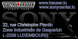 Electro Hauser - Sony Center Luxemburg, 22, rue C Plantin, Luxemburg