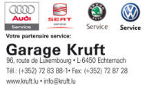 Garage KRUFT Echternach Ihr Partner fr AUDI, SEAT, VW und SKODA